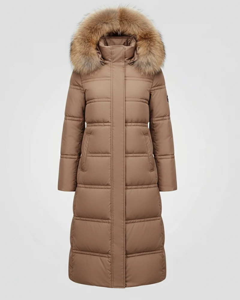 Taillierter Wintermantel Damen