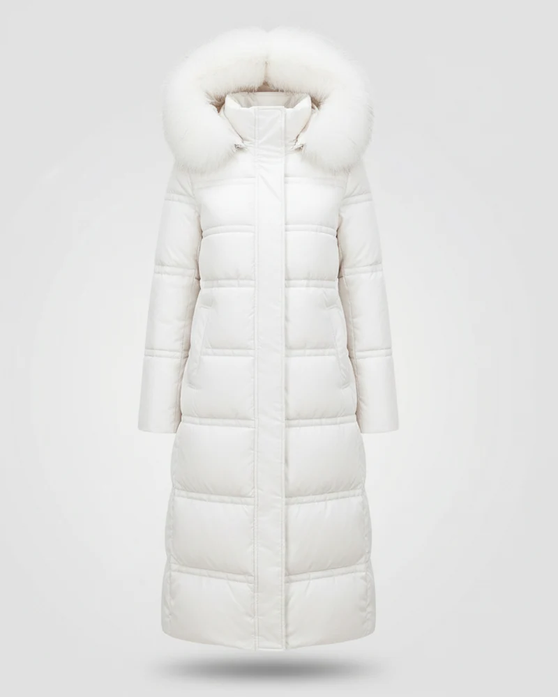 Taillierter Wintermantel Damen
