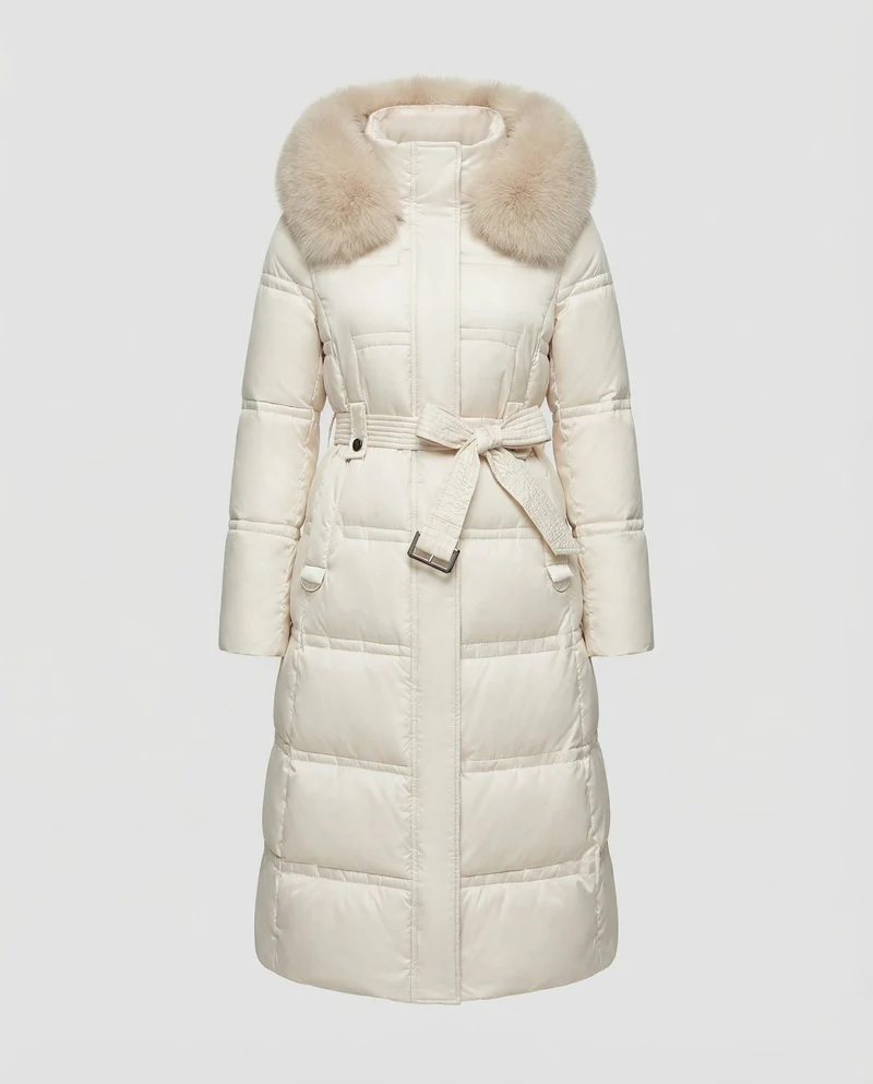 Taillierter Wintermantel Damen