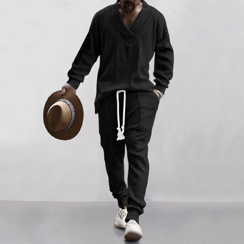 Herren Strickanzug mit modernem Design und hochwertiger Verarbeitung