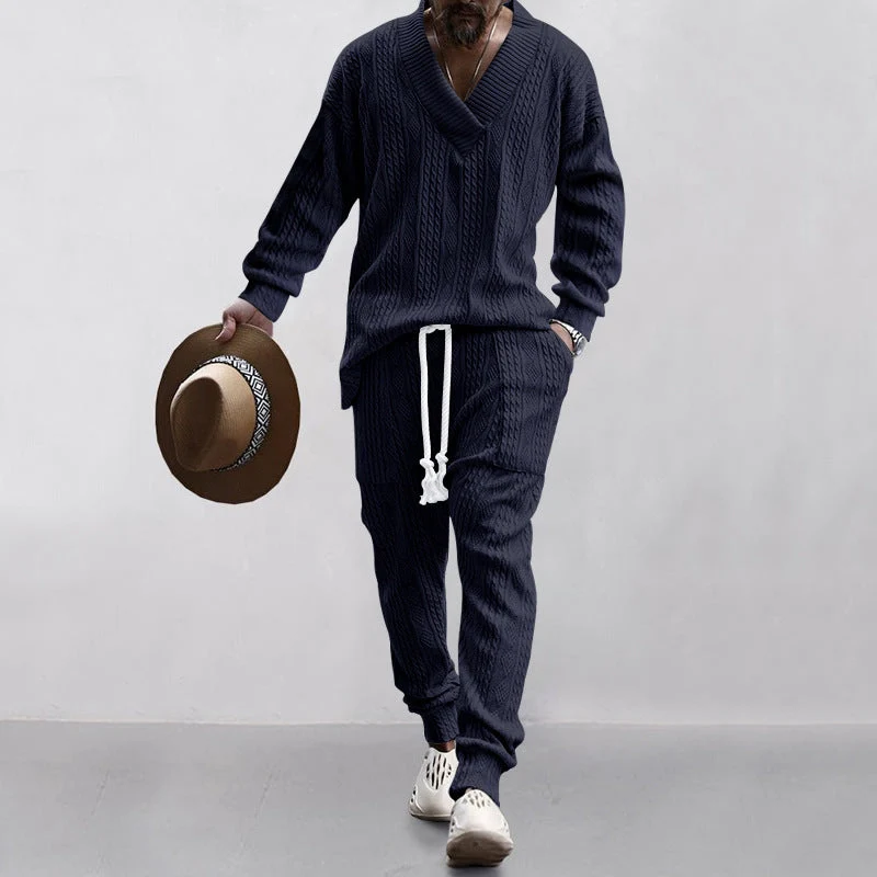 Herren Strickanzug mit modernem Design und hochwertiger Verarbeitung