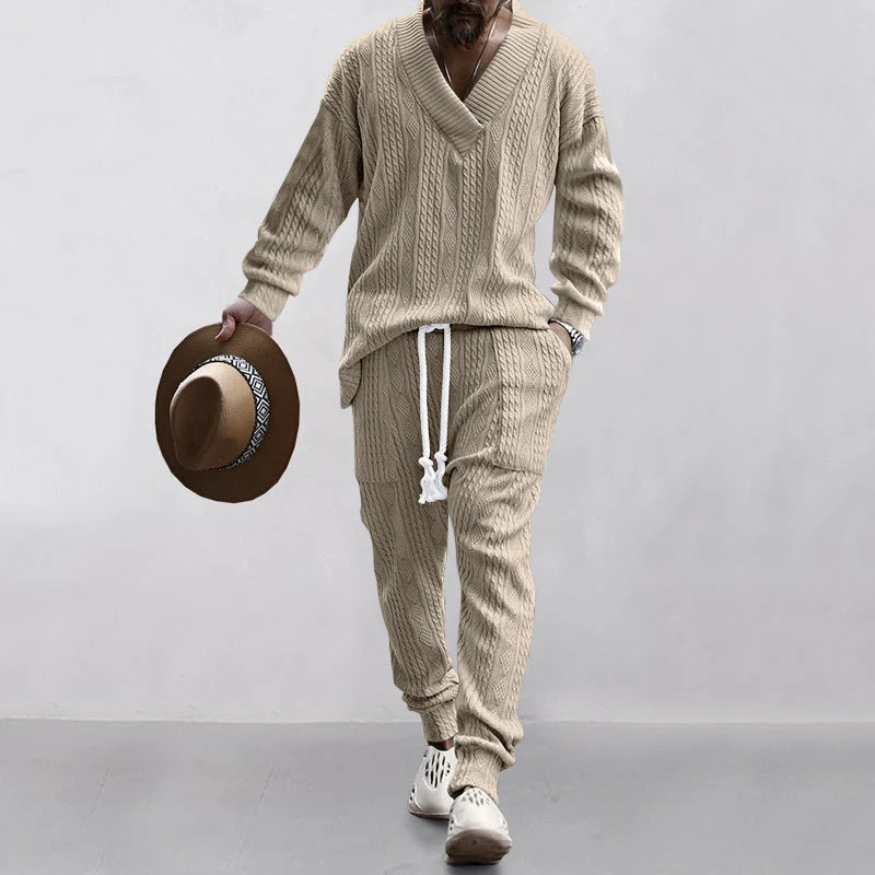 Herren Strickanzug mit modernem Design und hochwertiger Verarbeitung