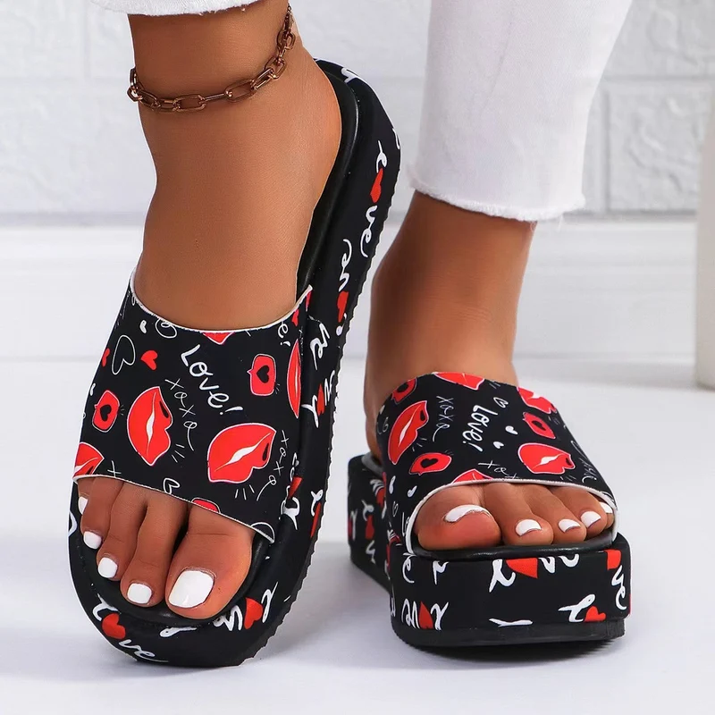 Damen Komfortable Zehentrenner-Sandalen mit modischem Schmetterlingsdesign