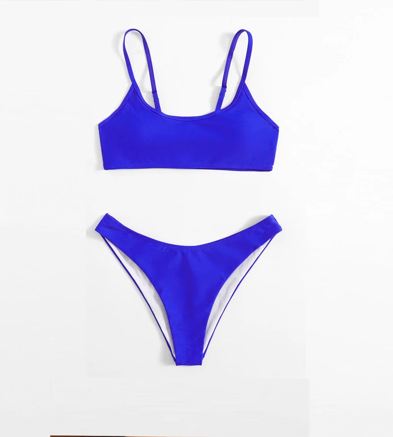 Damen Sportlicher Bikini-Set mit Racerback-Oberteil Nord Taschen