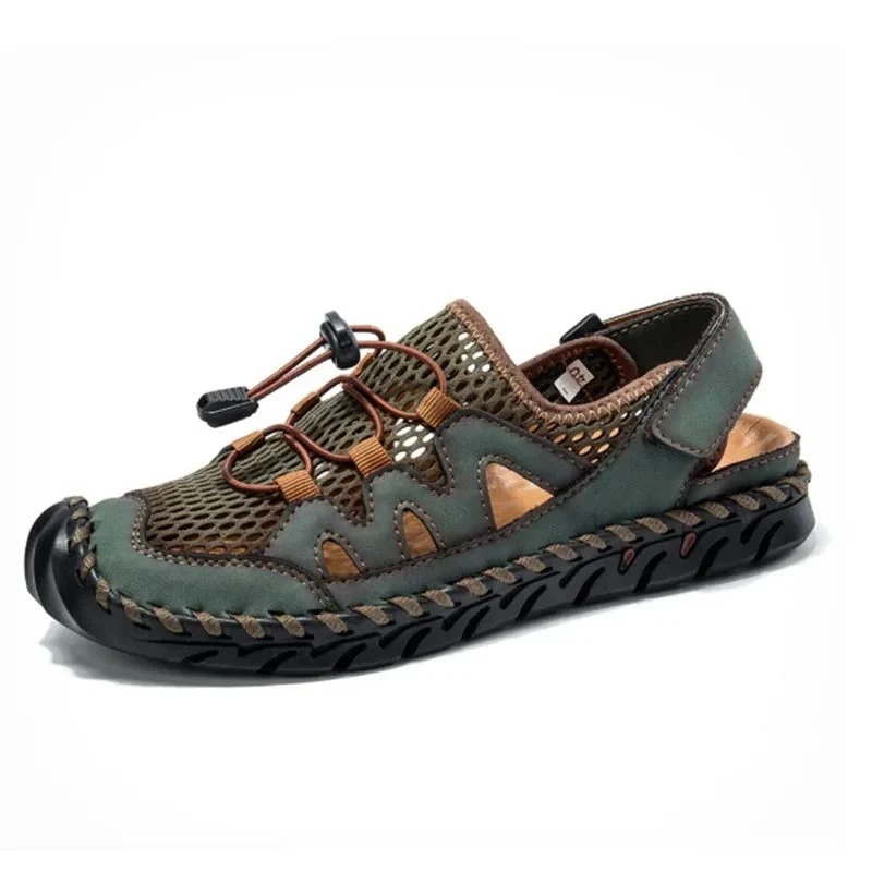 Herren Freizeit Mesh Sandalen Nord Taschen