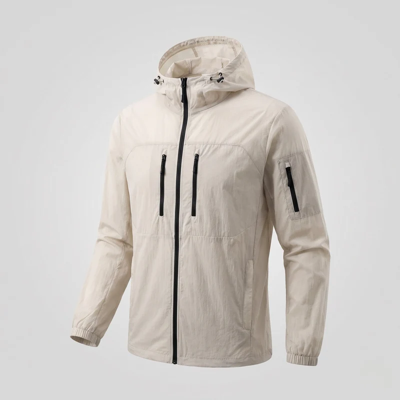 Damen funktionale Outdoor-Jacke mit UV-Schutz