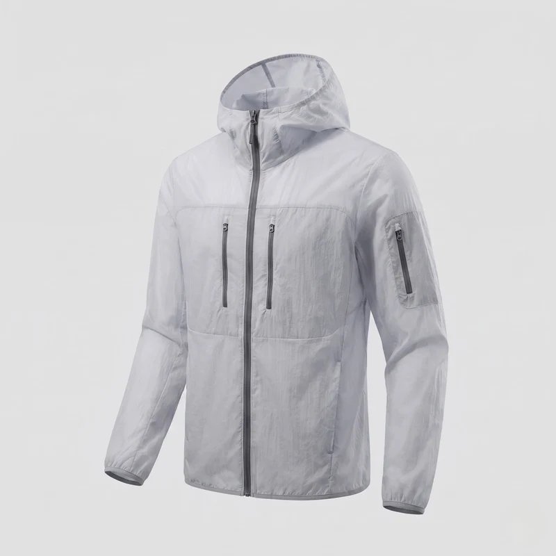 Damen funktionale Outdoor-Jacke mit UV-Schutz