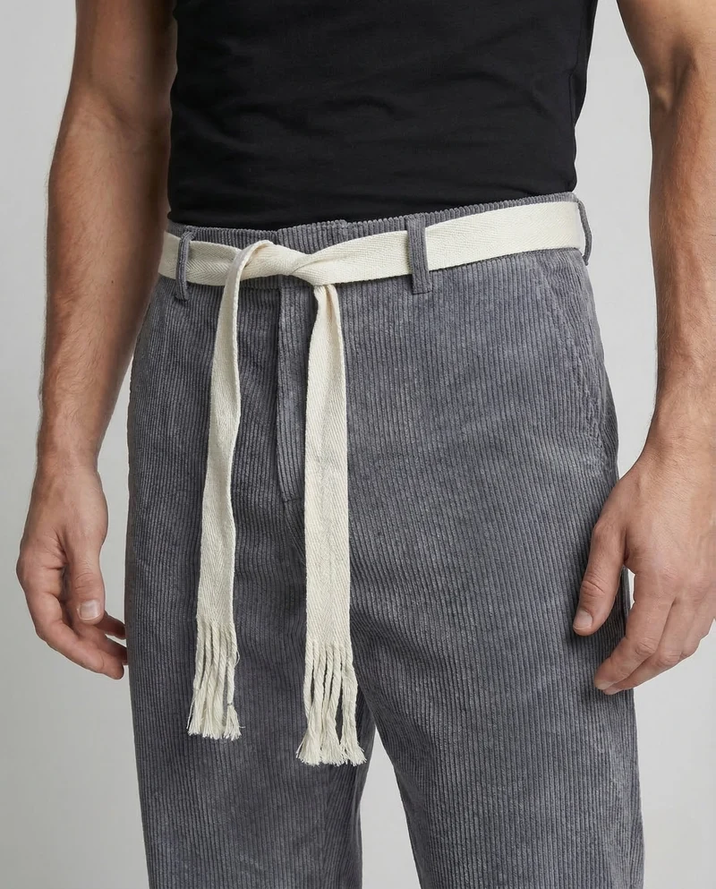 Herren Cordhose Weit Gerade