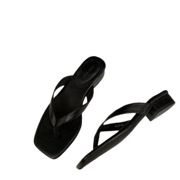 Damen modische Flip-Flops mit elegantem Absatz und komfortablem Fußbett Nord Taschen