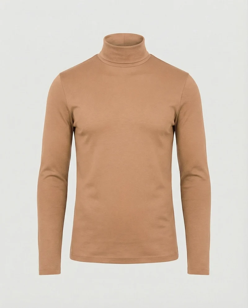 Hochwertiger Rollkragenpullover Herren