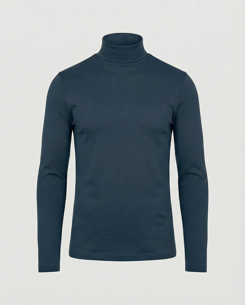 Hochwertiger Rollkragenpullover Herren
