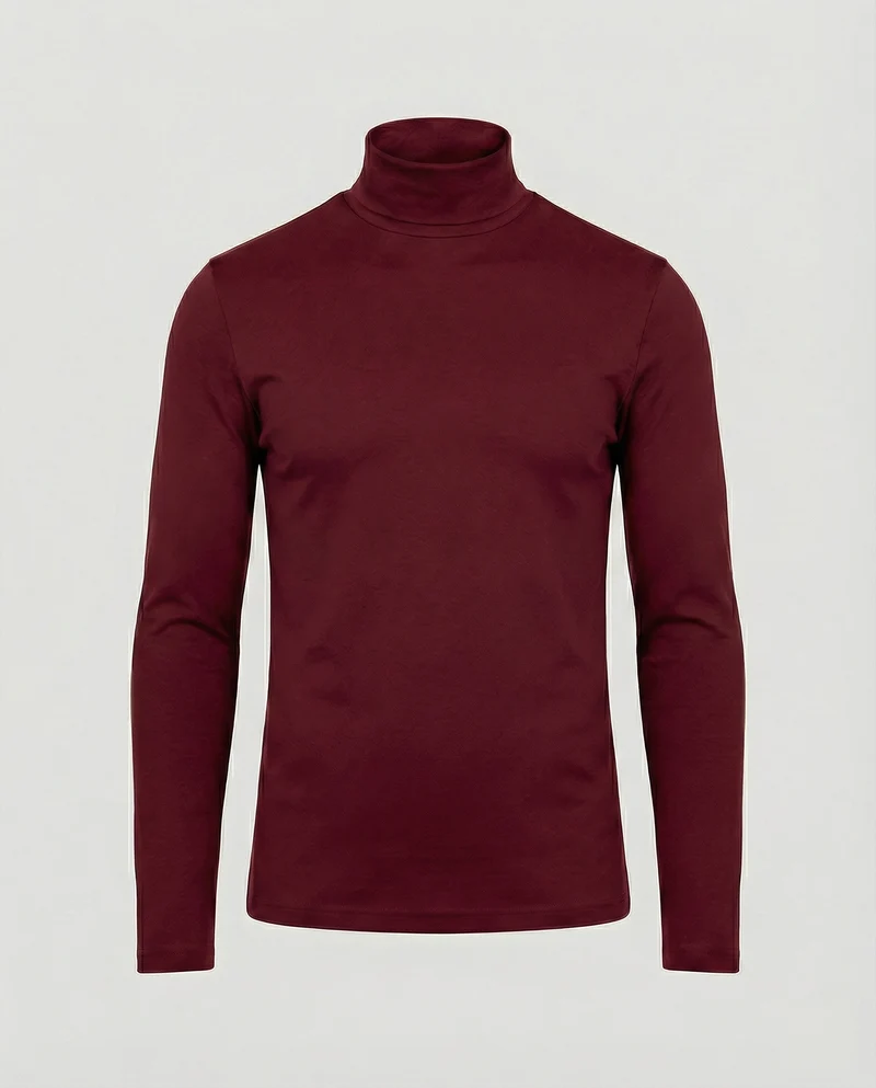 Hochwertiger Rollkragenpullover Herren