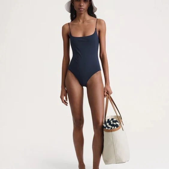 Damen Moderner High-Cut Badeanzug
