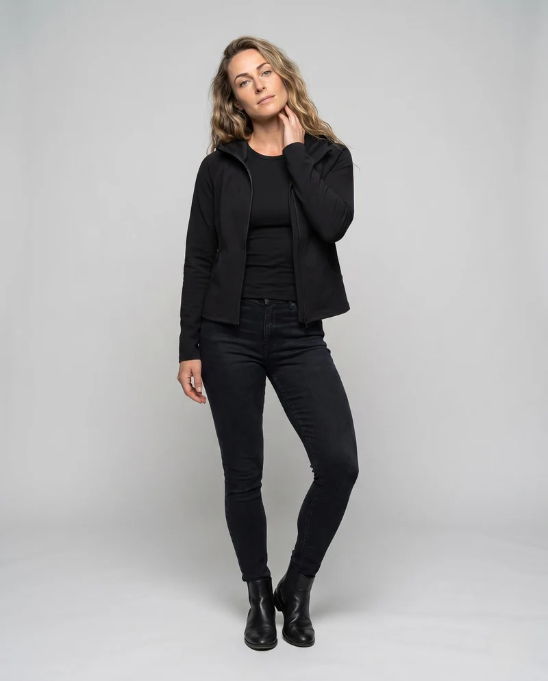 Women's sporty premium zip jacket Nord Taschen