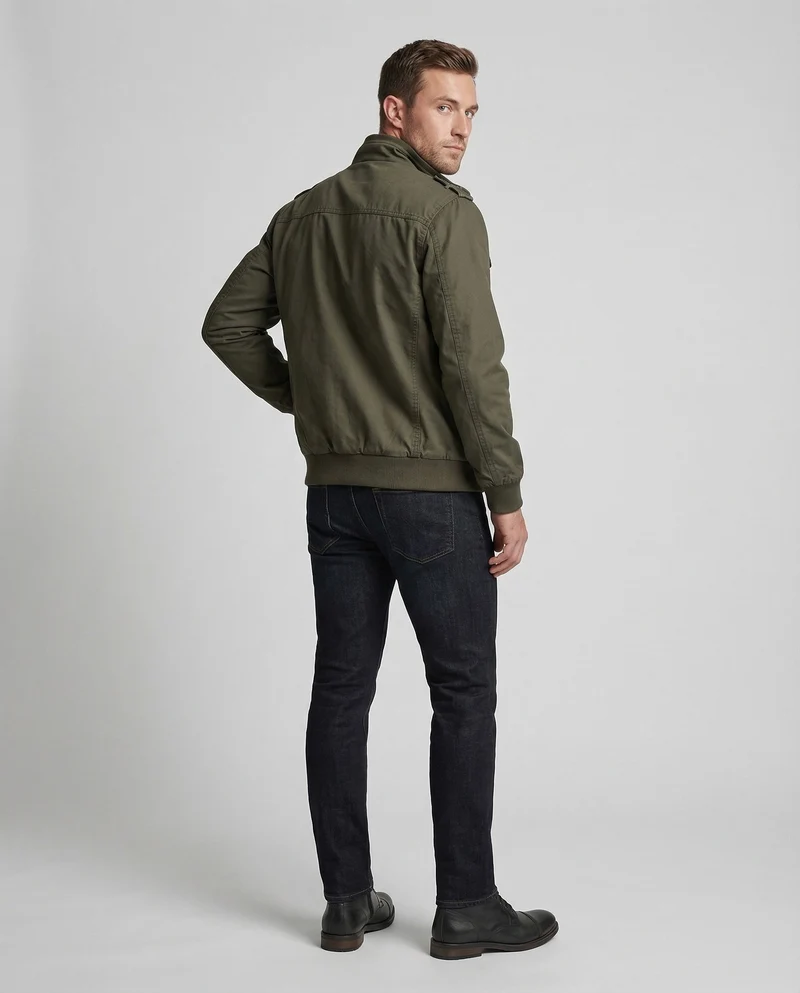 Herren Feldjacke Utility mit Schulterklappen