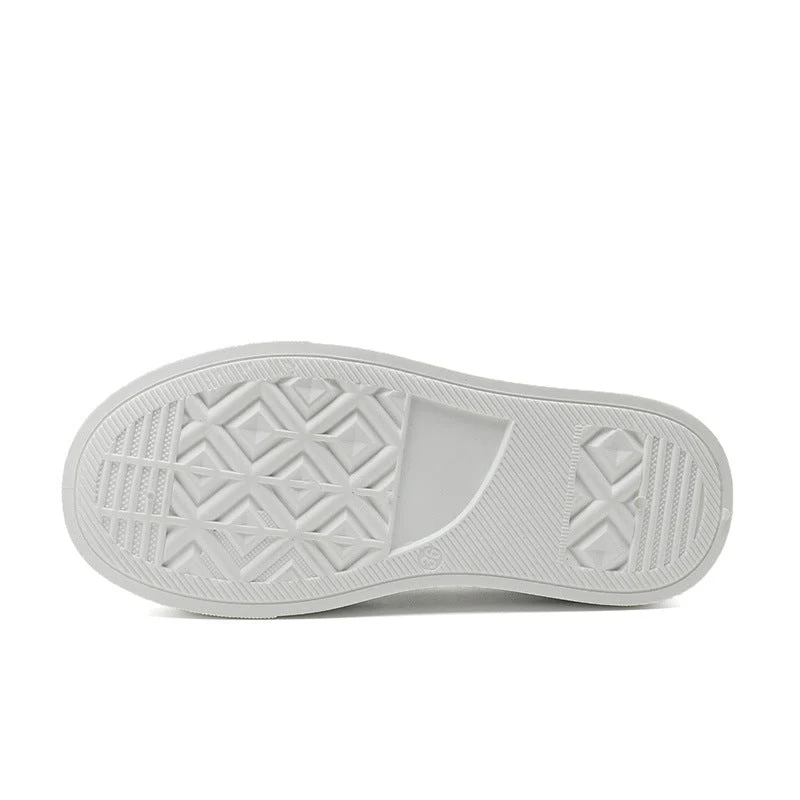 Damen Plateau-Sneaker mit modischem Textil-Obermaterial und rutschfester Sohle