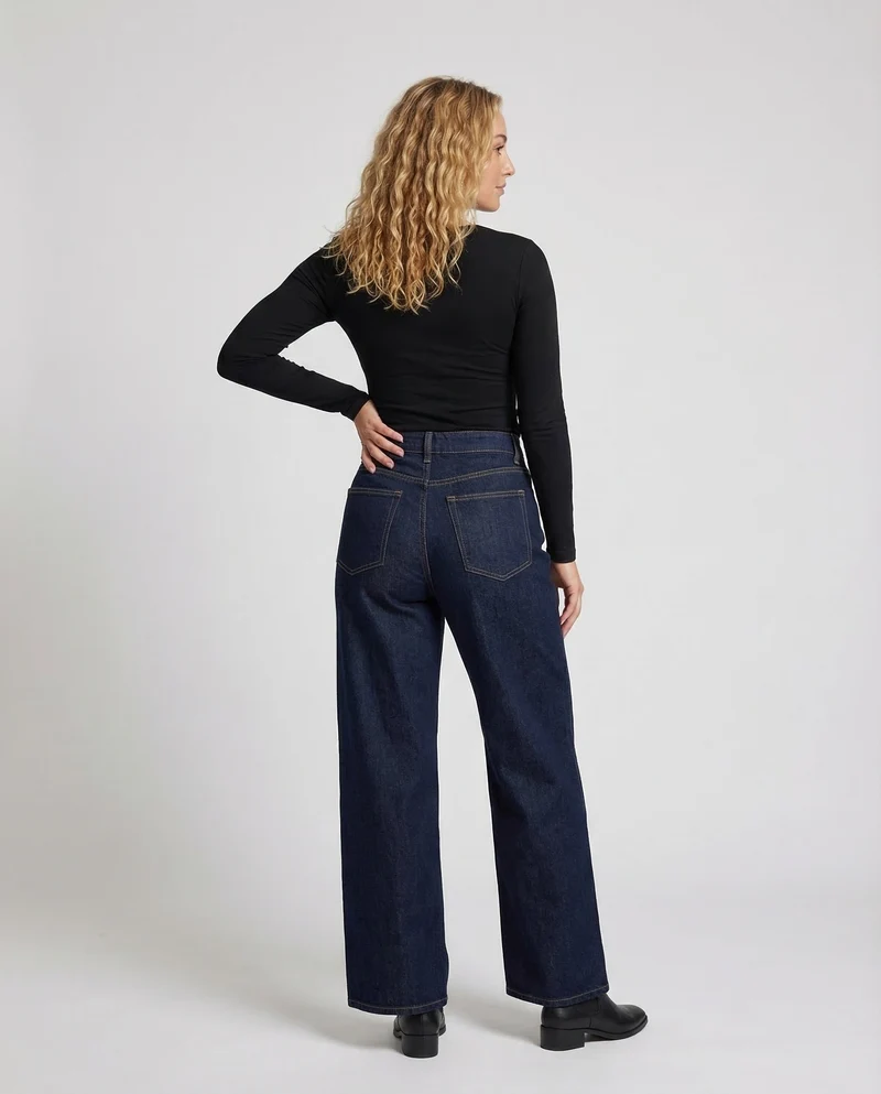 Damen Jeanshose Weit