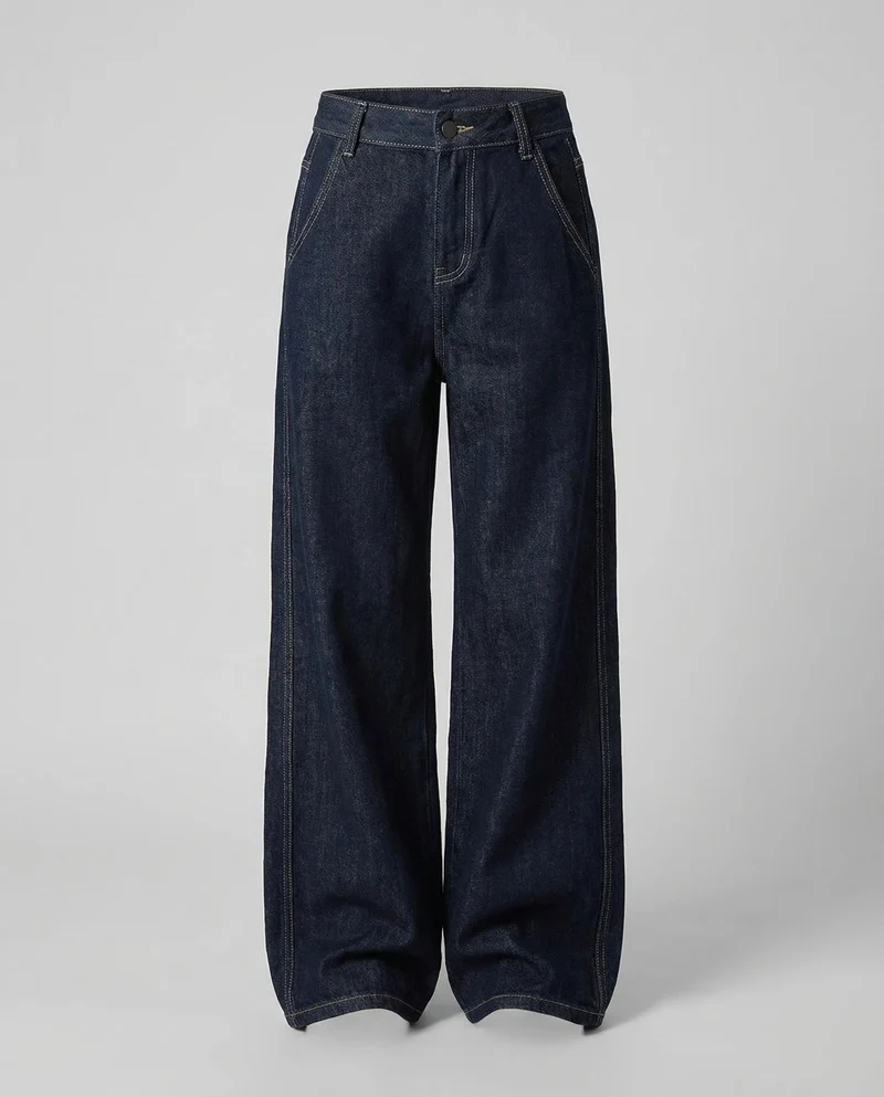 Damen Jeanshose Weit