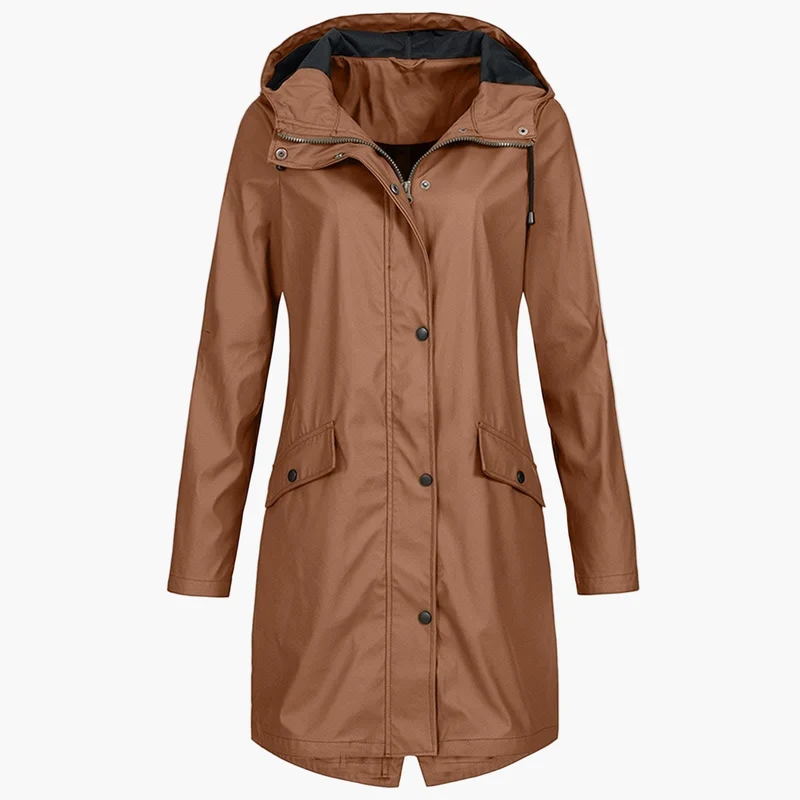 Regenmantel Winddicht Wasserdicht - Stilvolle Übergangsjacke für Alltag und Outdoor