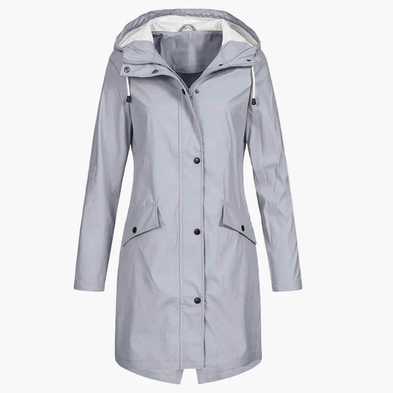 Regenmantel Winddicht Wasserdicht - Stilvolle Übergangsjacke für Alltag und Outdoor