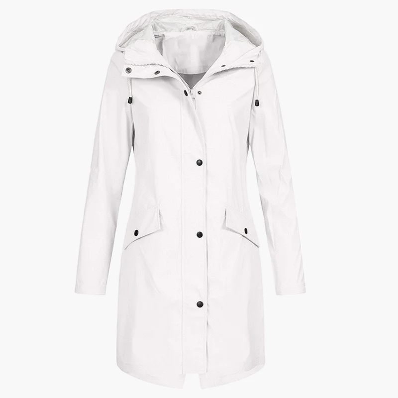 Regenmantel Winddicht Wasserdicht - Stilvolle Übergangsjacke für Alltag und Outdoor