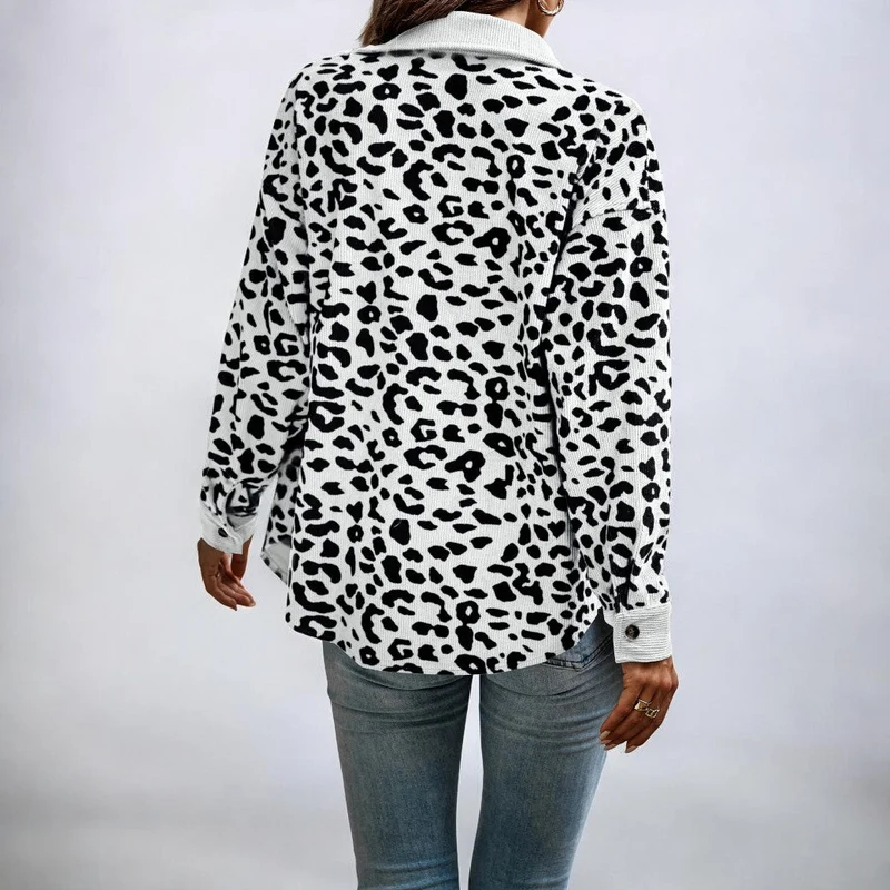Stilvolle Leopardenjacke