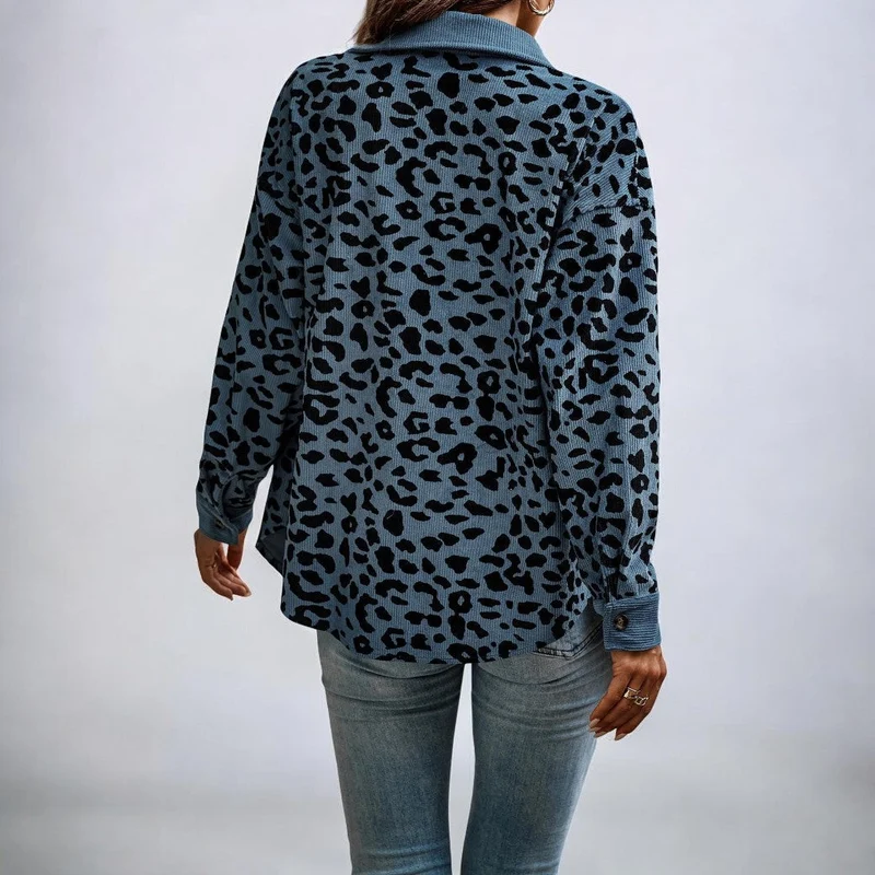 Stilvolle Leopardenjacke