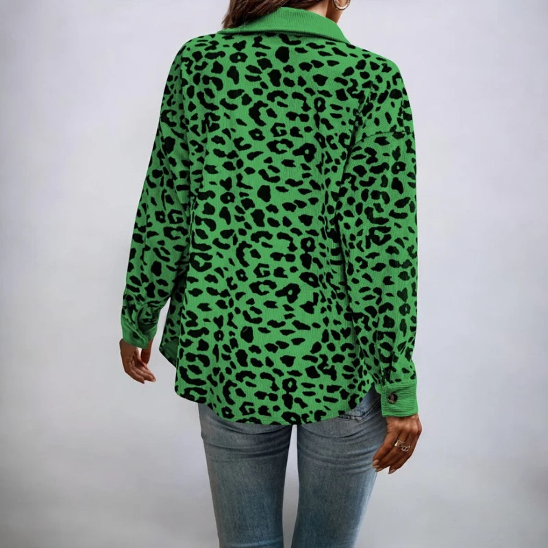 Stilvolle Leopardenjacke