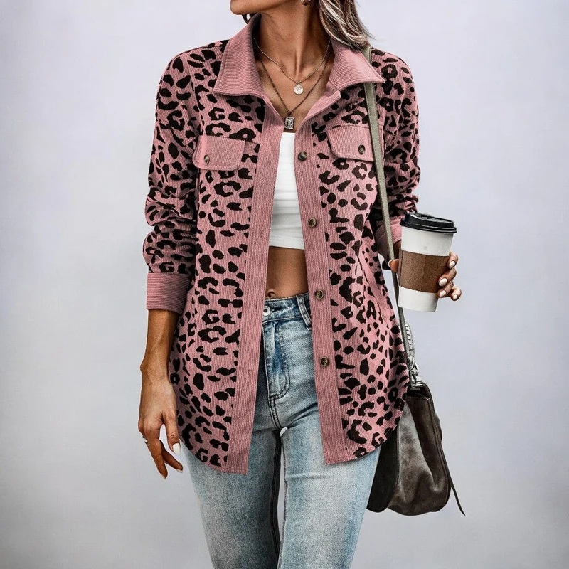 Stilvolle Leopardenjacke