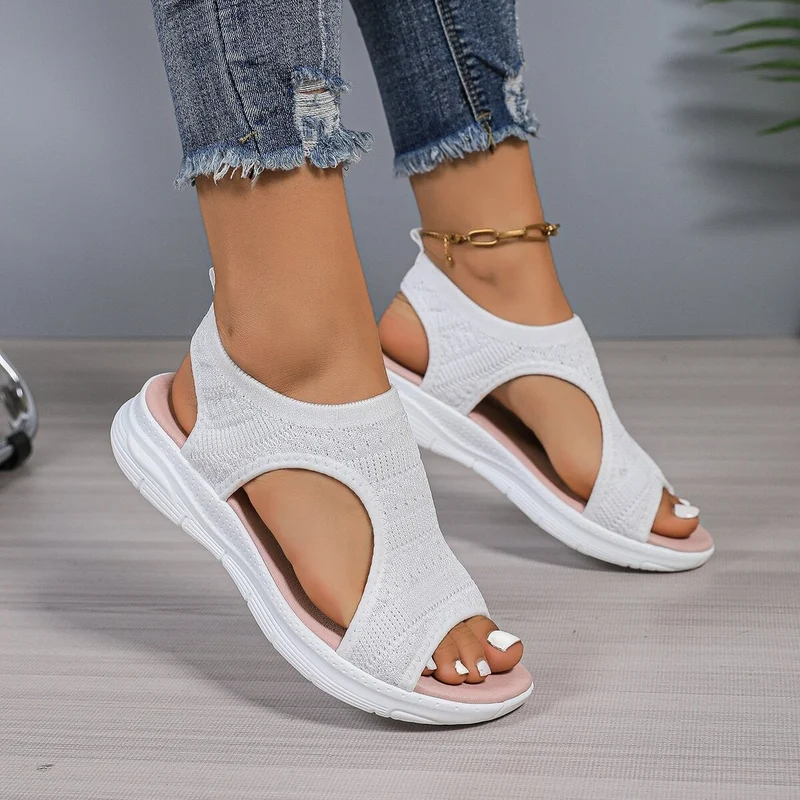 Damen Sportliche Freizeitsandalen mit atmungsaktivem Obermaterial