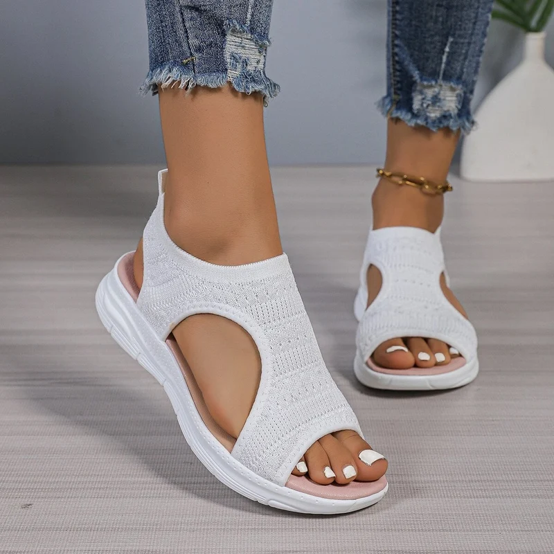 Damen Sportliche Freizeitsandalen mit atmungsaktivem Obermaterial