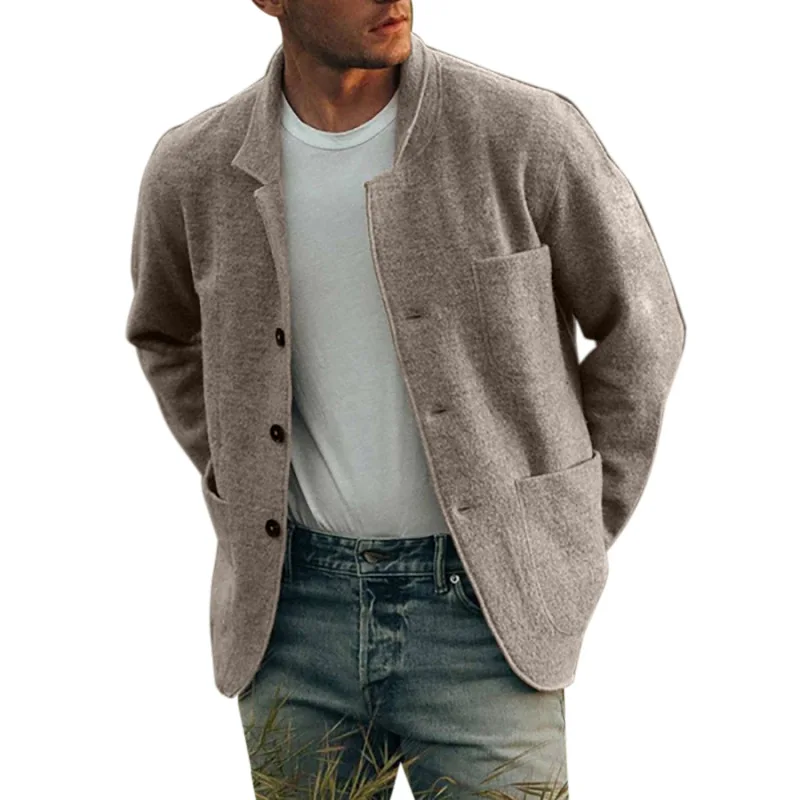 Herren-Cardigan mit tailliertem Schnitt