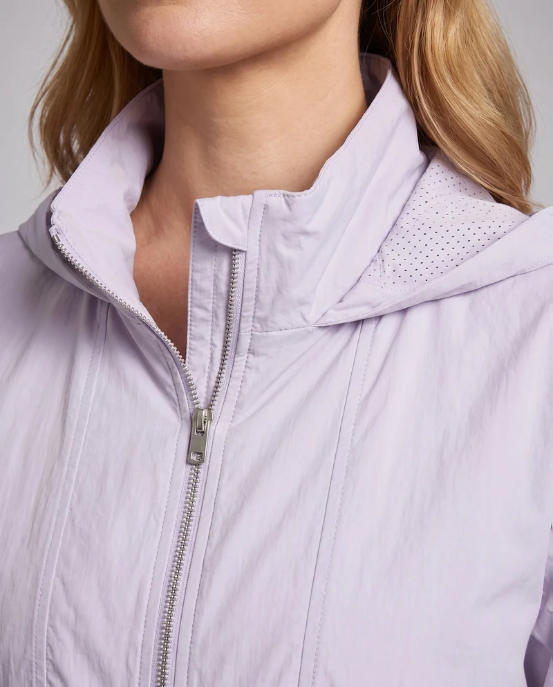 Damen nan ultraleichte packbare Windbreakerjacke mit Kapuze und Netzfutter Nord Taschen