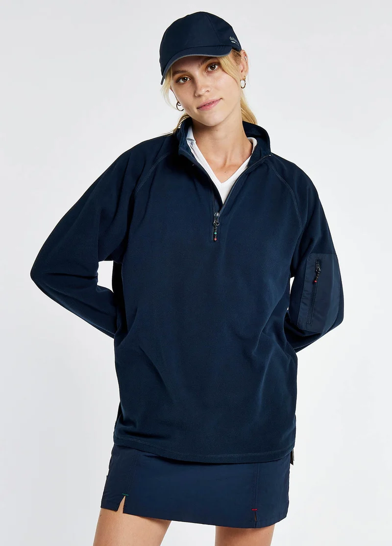 Valencia Damen Fleecepullover - Navy