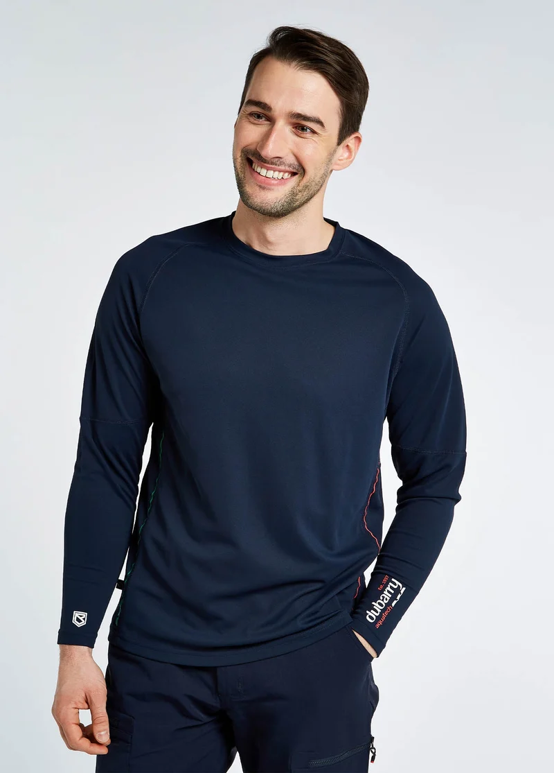 Ancona Langarmshirt Herren - Navy