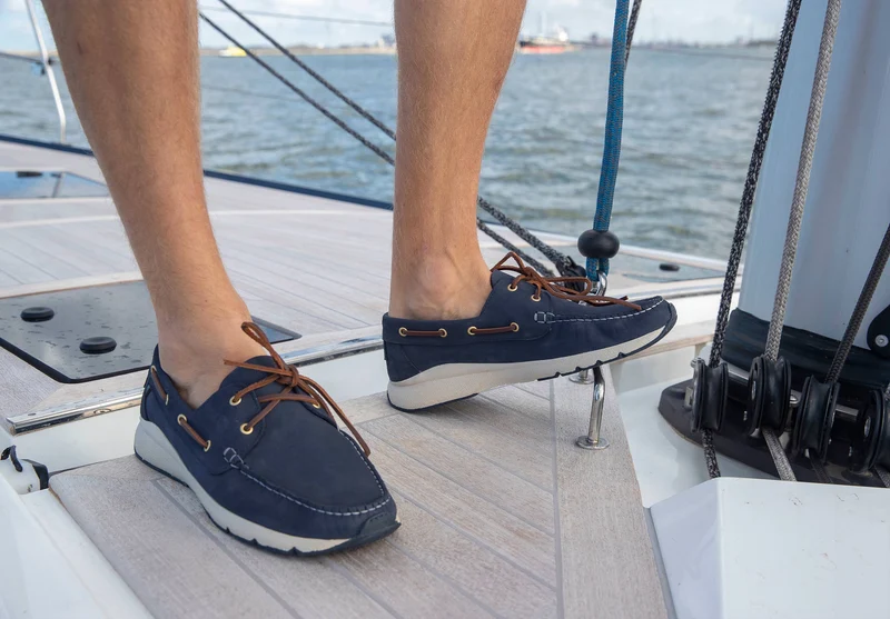 Dungarvan leichter Bootsschuh - Denim