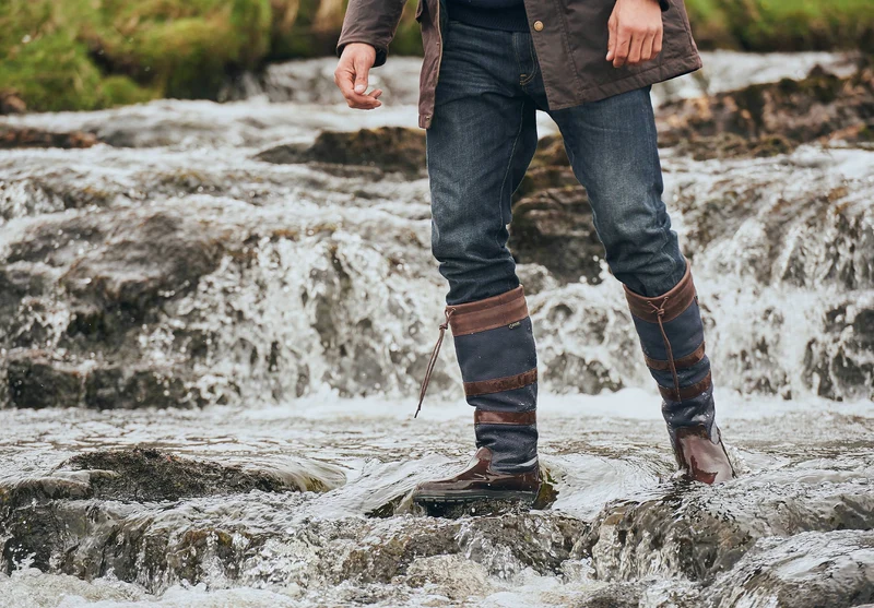Galway Herren Outdoor-Stiefel Slimfit™ - Navy/Brown
