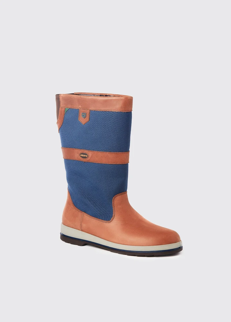 Shamrock Herren Segelstiefel - Navy/Brown