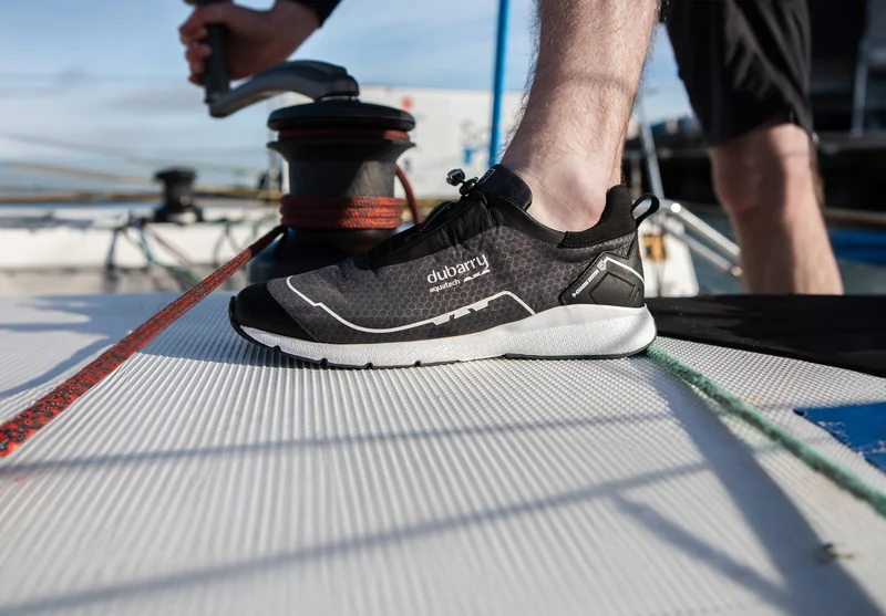 Mauritius Leichter Segelsneaker - Carbon