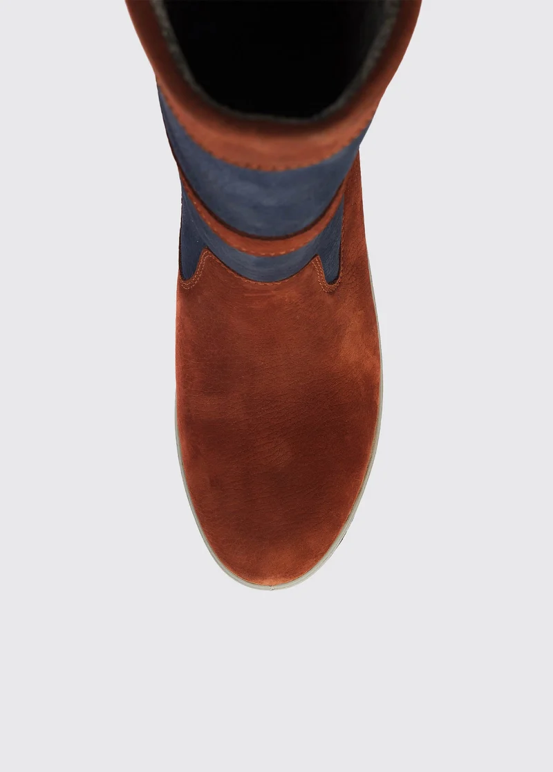 Ultima ExtraFit™ Herren Segelstiefel - Navy/Brown