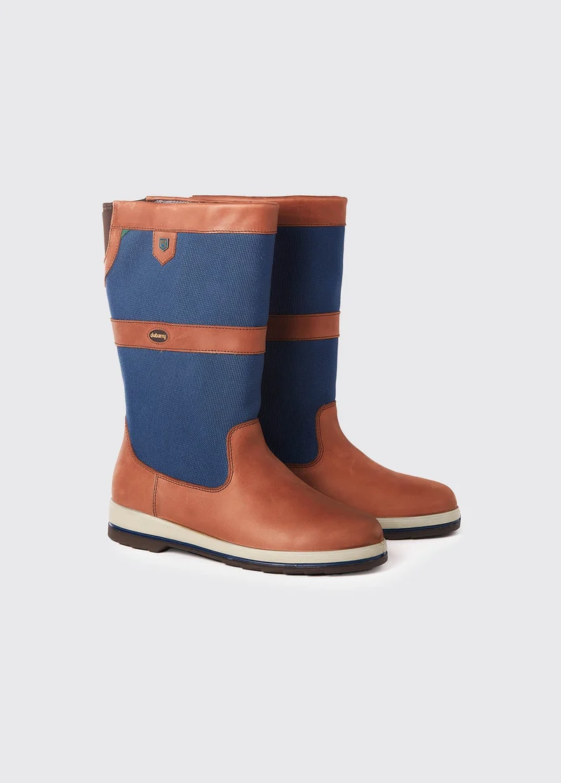 Shamrock ExtraFit™ Herren Segelstiefel - Navy/Brown