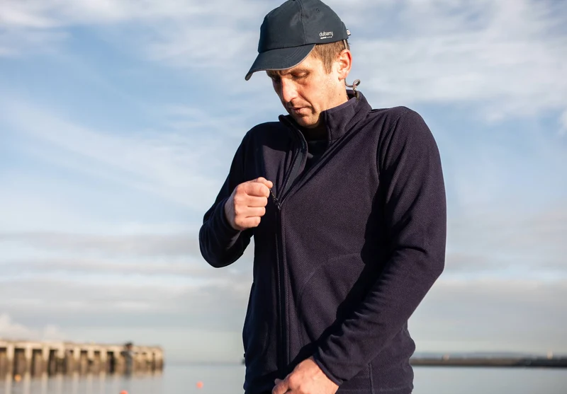 Mustique Fleecejacke - Navy