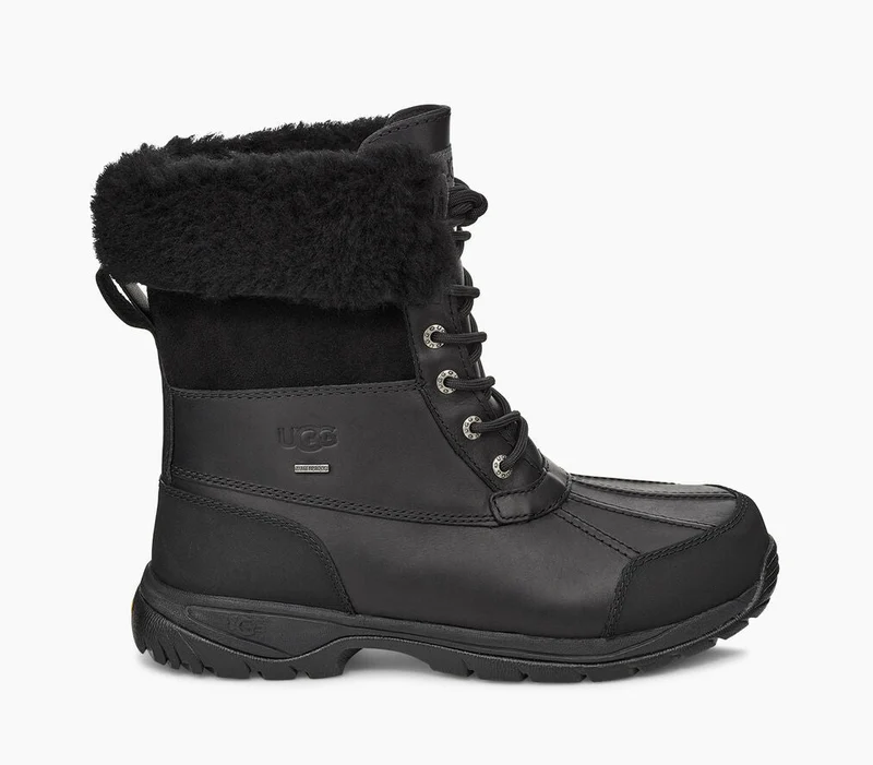 UGG Wasserdichte Butte-Stiefel für Herren – Schwarz