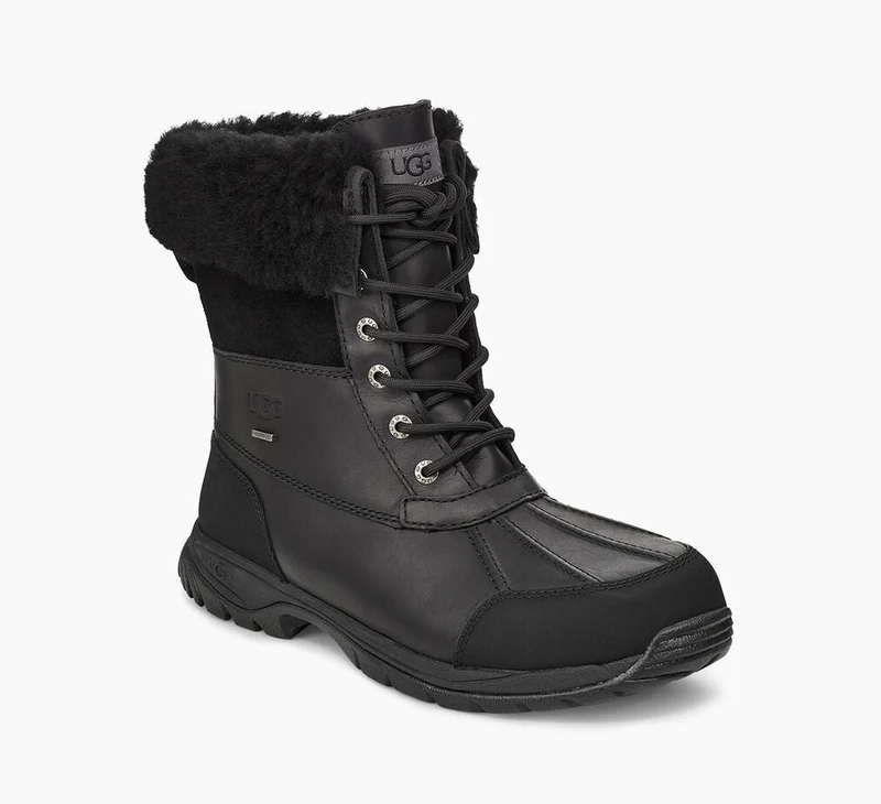 UGG Wasserdichte Butte-Stiefel für Herren – Schwarz