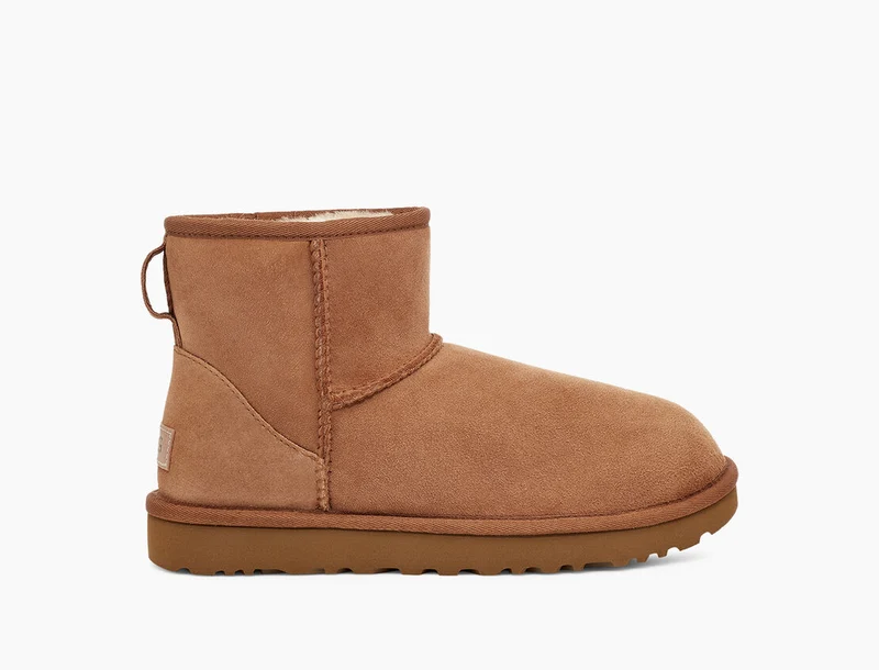 UGG Damen Classic Mini II Stiefel – Kastanie