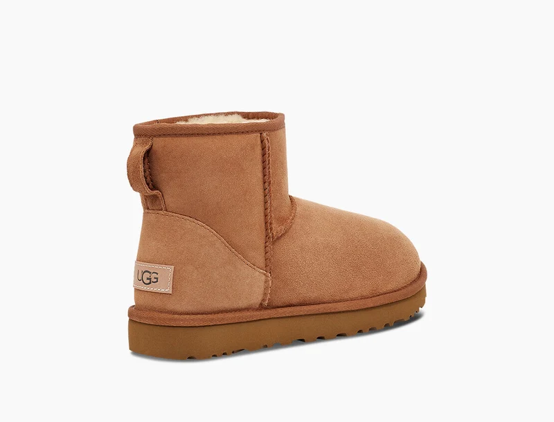 UGG Damen Classic Mini II Stiefel – Kastanie