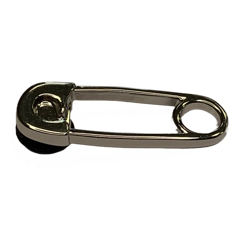 Crocs Jibbitz Metallischer Sicherheitsnadel-Anhänger