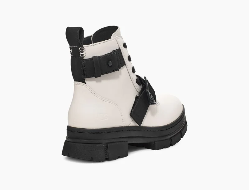 UGG Ashton Schnürstiefel für Damen – Weiß
