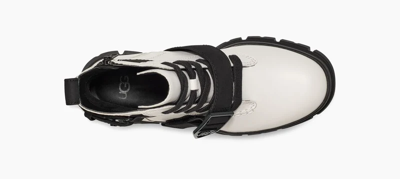UGG Ashton Schnürstiefel für Damen – Weiß