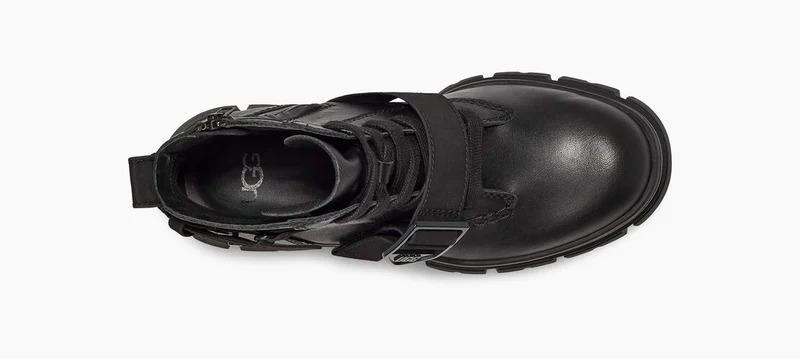 UGG Ashton Schnürstiefel für Damen – Schwarz